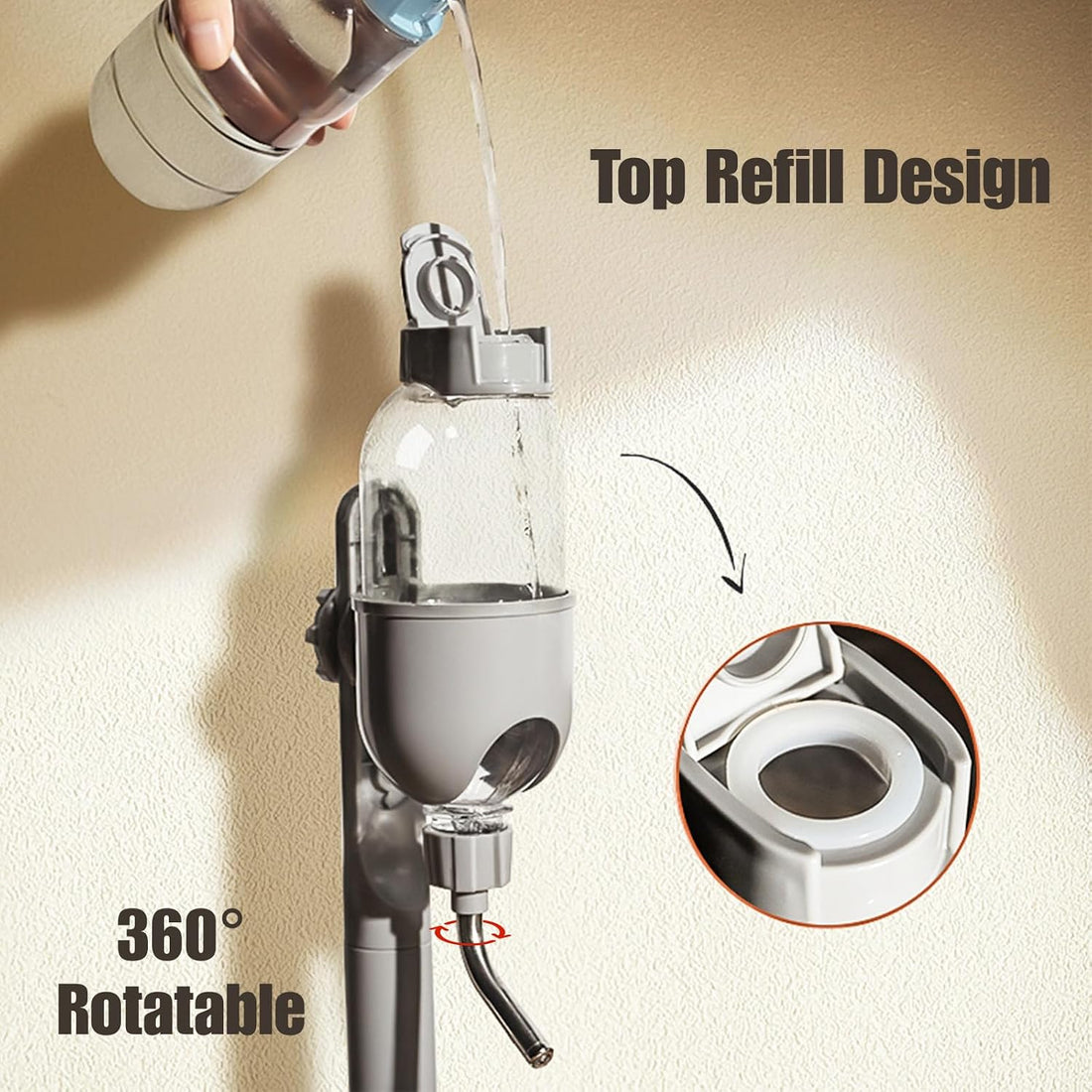 Automatic Pet Food Water Dispenser