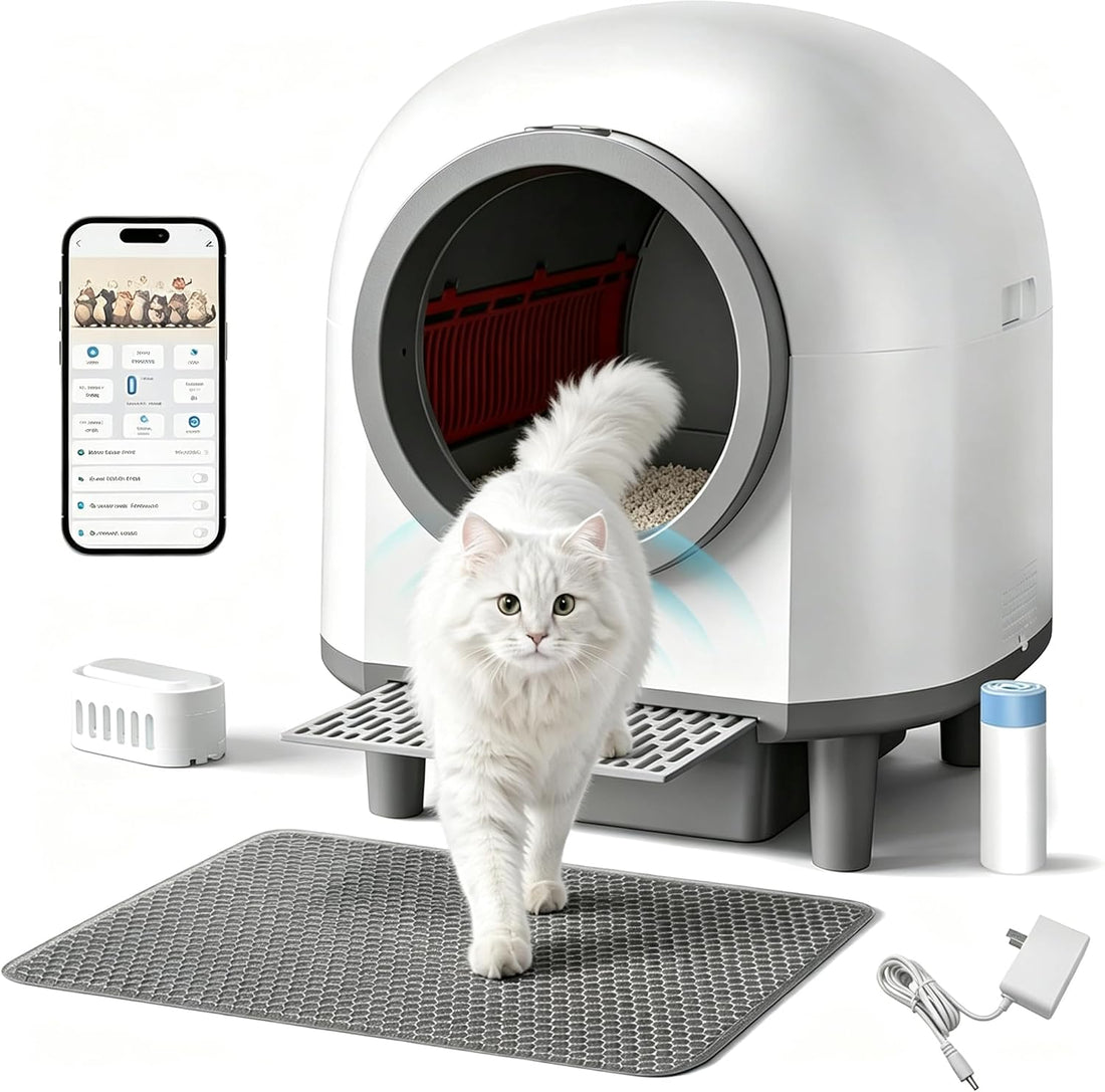 Self Cleaing Litter Box for Multiple Cats