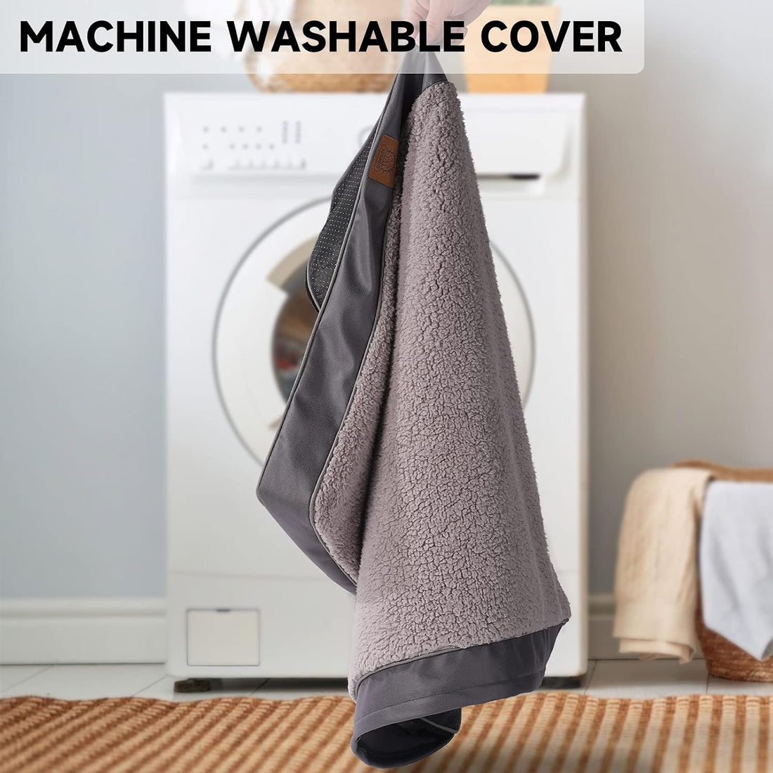 Sunheir Waterproof Dog Bed Covers Replacement Washable