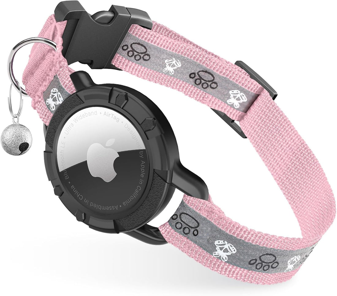Reflective AirTag Cat Collar