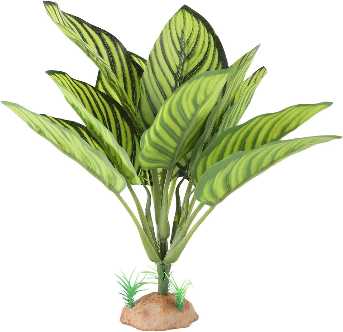 IBWell Reptile Plants - Tortoise Habitat Accessories
