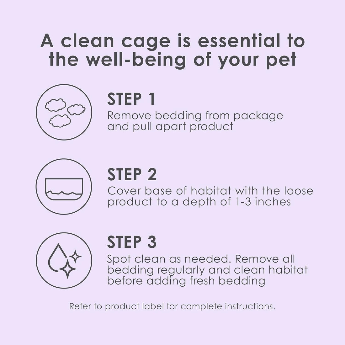 Kaytee Clean & Cozy Lavender Paper Bedding for Guinea Pigs