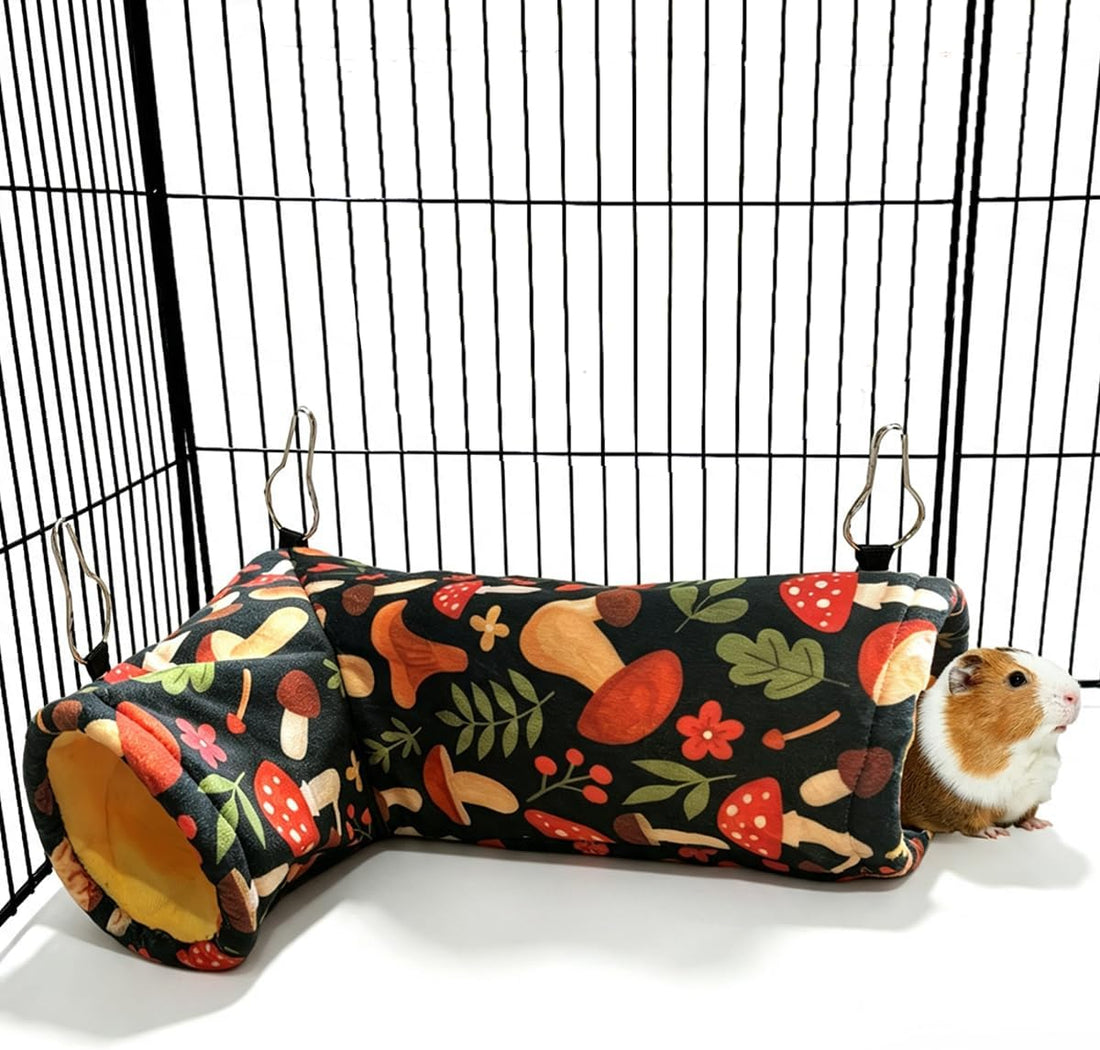 Guinea Pig Rat Tunnel & Tubes for Bunny Bedding