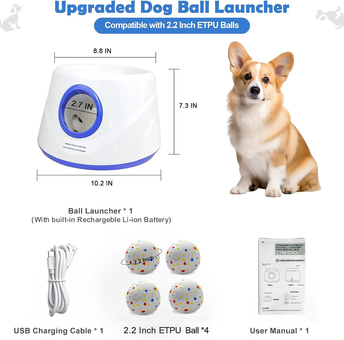 MEKAPLE Automatic Dog Ball Launcher