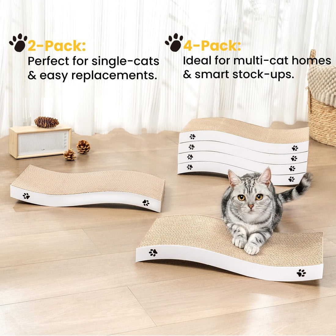 Cat Scratcher, Durable Scratch Pad
