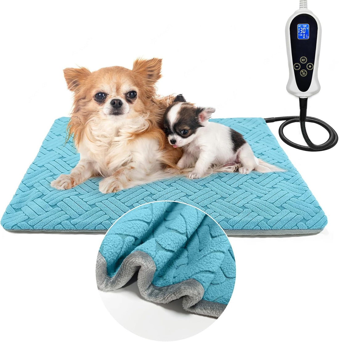 Cat Heating Pad with Smart Temperature and Timer Adjustable