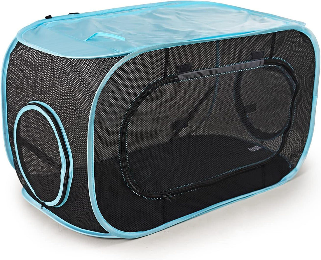 INTURN Cat Furniture Tent for Indoor and Outdoor Playpen Portable Cat