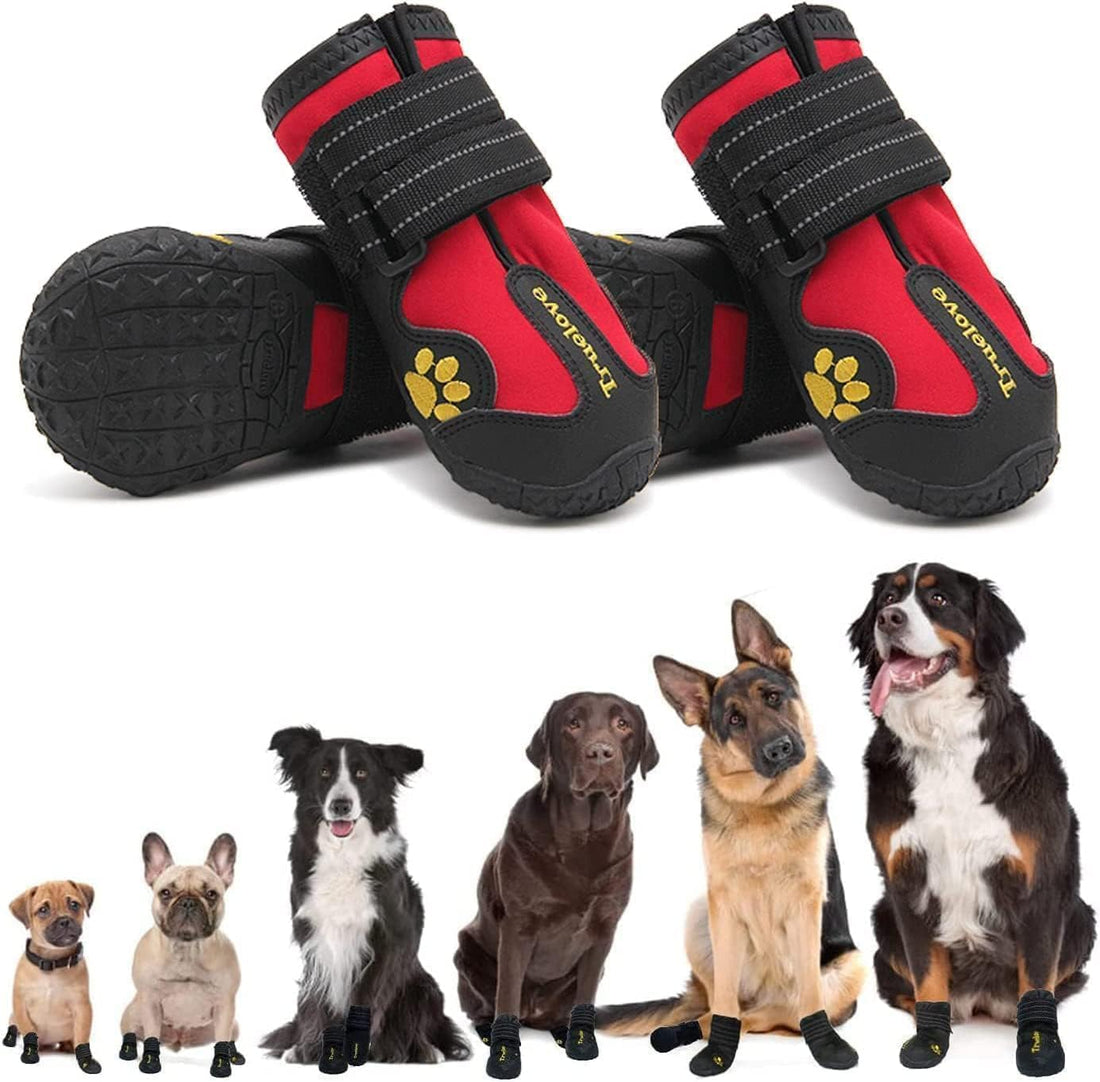 EXPAWLORER Dog Shoes for Large Dogs, Dog Shoes for Hot Pavement