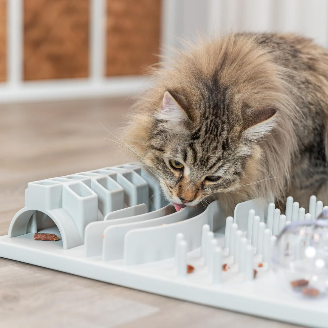 TRIXIE Cat Activity Fun Board Strategy Game, Gray