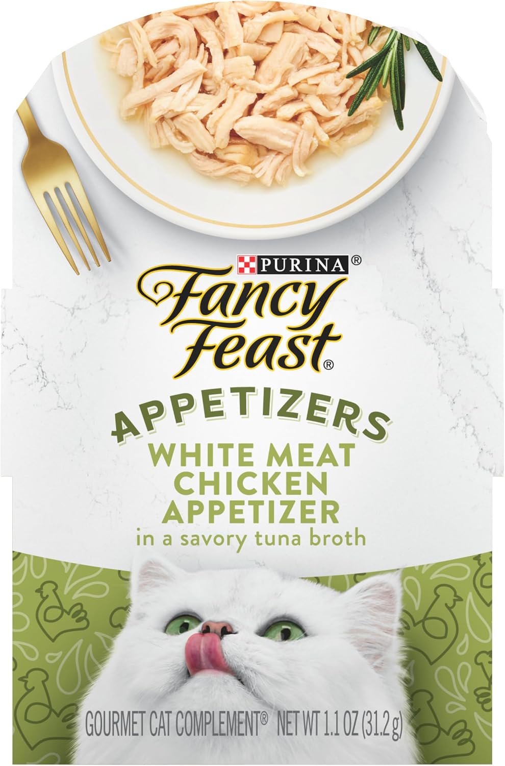 Fancy Feast Purina Appetizers Grain Free Wet Cat Food Complement
