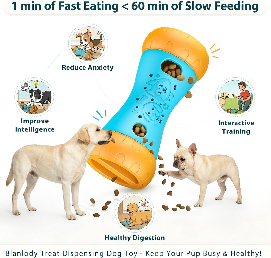 Treat Dispensing Dog Puzzle Toy, Interactive Dog Toys