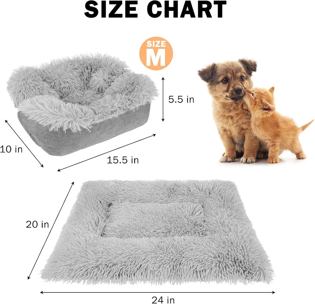 SCENEREAL Self-Warming Cat Bed Mat for Cats Small Dogs
