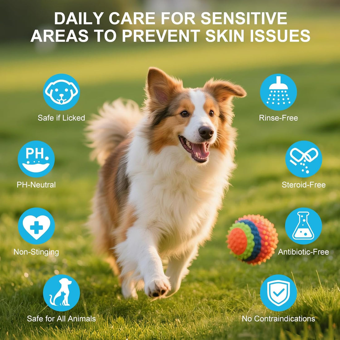 Pet Dog Wound Care Hydro Gel, Hot Spot Gel