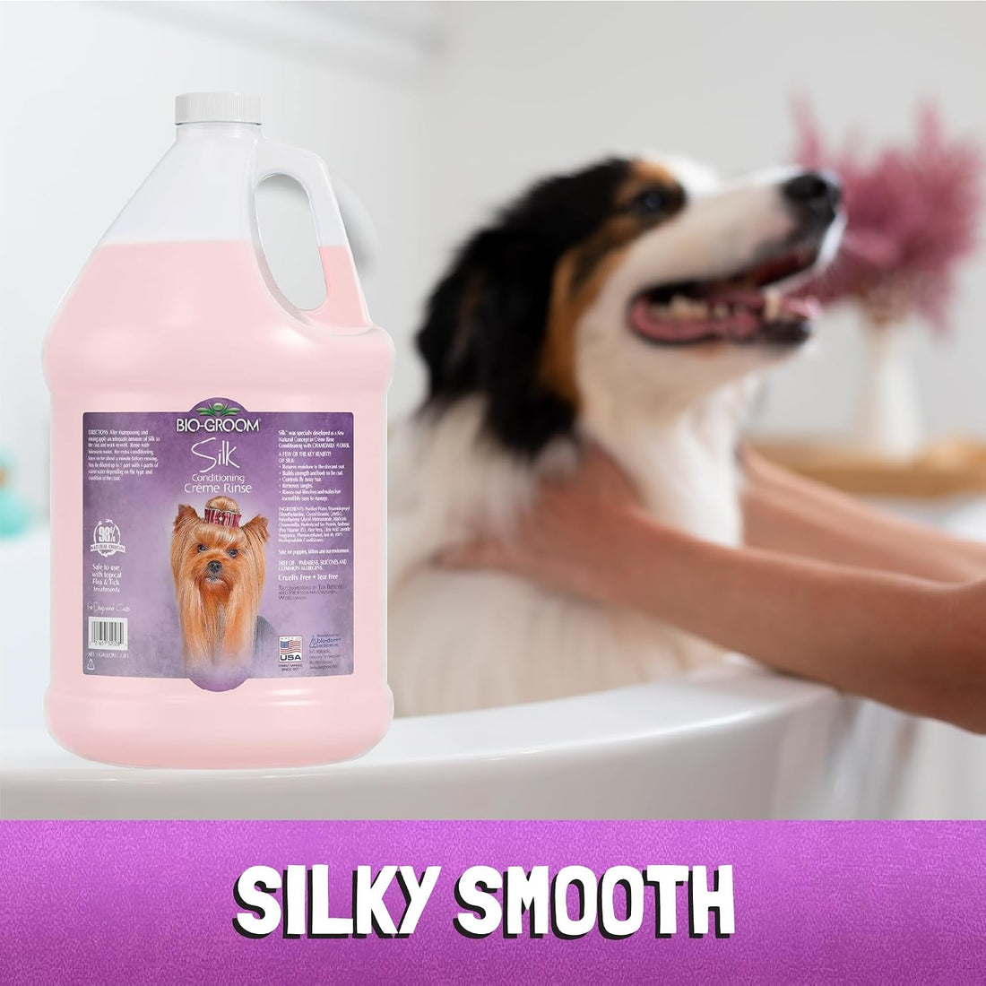 Bio-Groom Silk Creme Rinse Dog & Puppy Conditioner