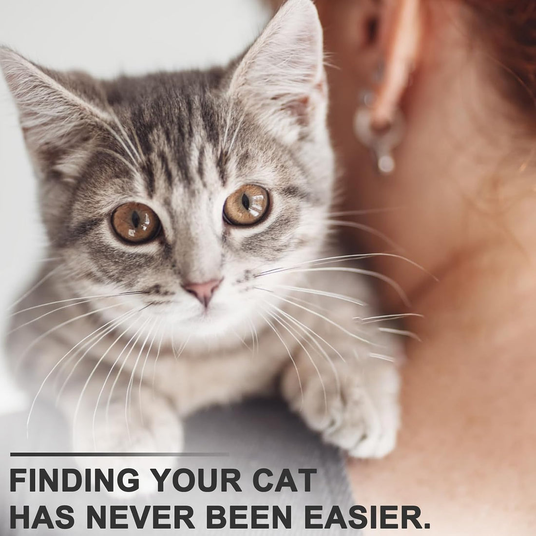 Reflective AirTag Cat Collar