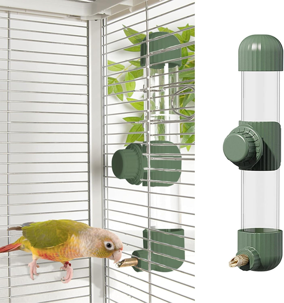 9.4 Fl Oz No Mess Bird Water Dispenser