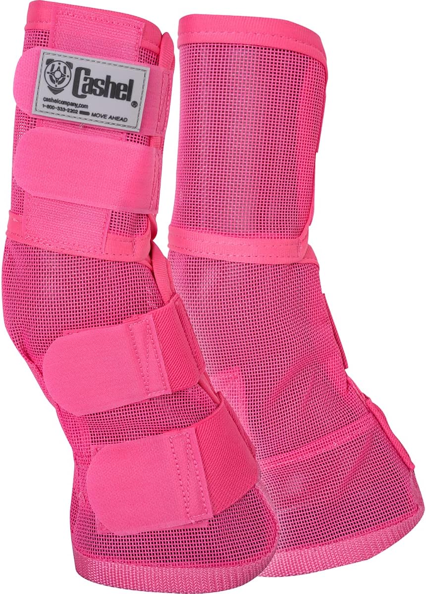 Cashel Crusader Horse Fly Leg Guards Grey Horse