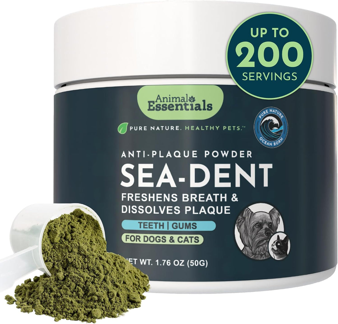 Animal Essentials Sea-Dent for Dog Teeth - 1.76 Oz