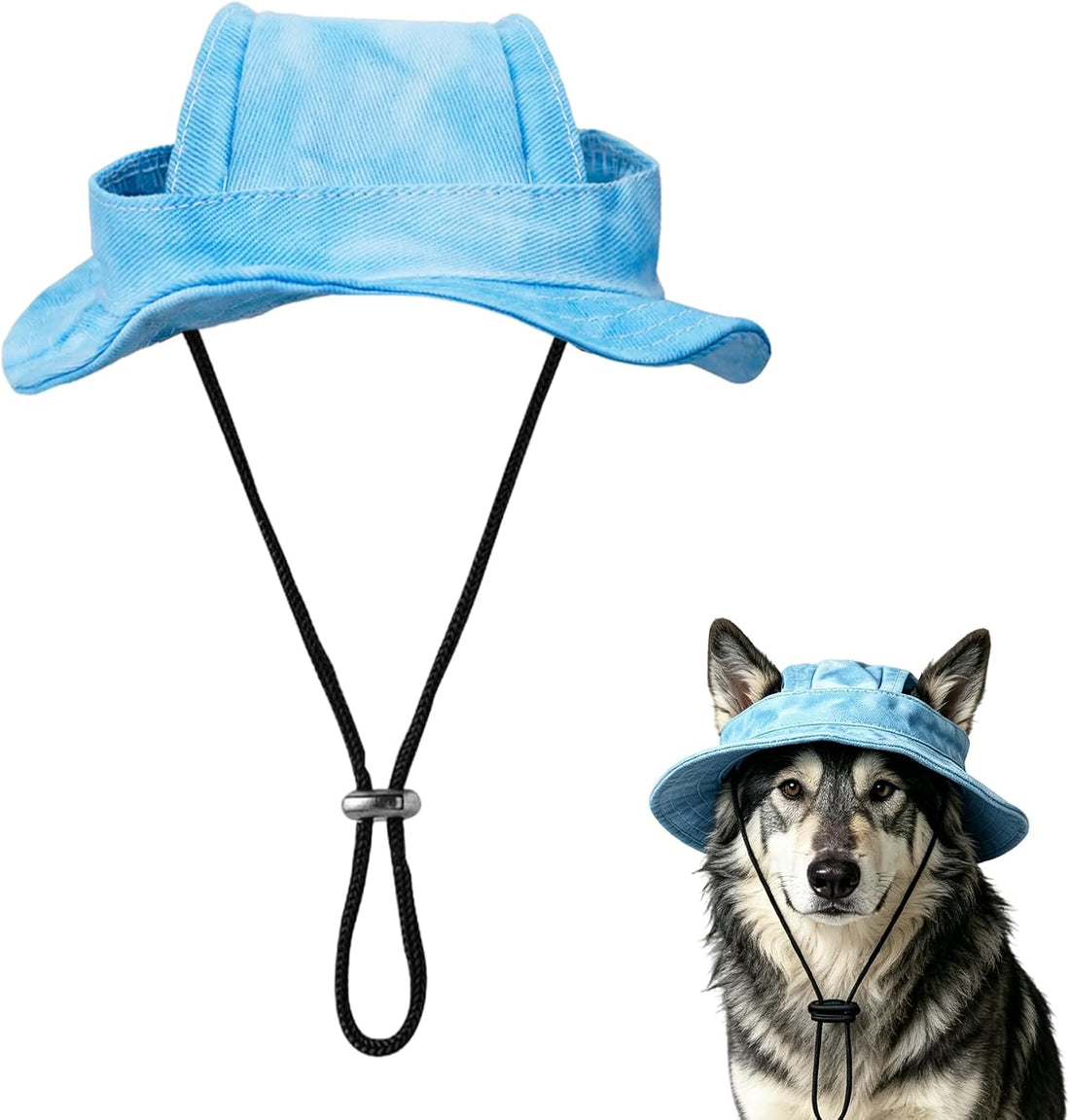 Dog Sun Hat, Hat for Dogs with Ear Holes, Pet Apparel Accessories
