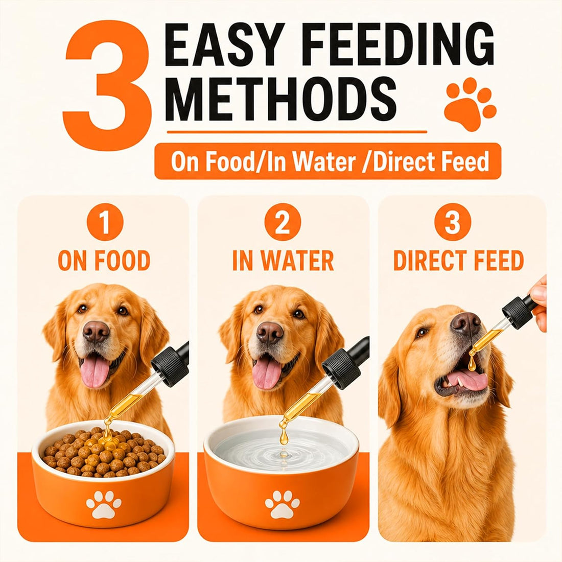 Premium 5-Type Grass-Fed Liquid Collagen for Dogs & Cats Supplement