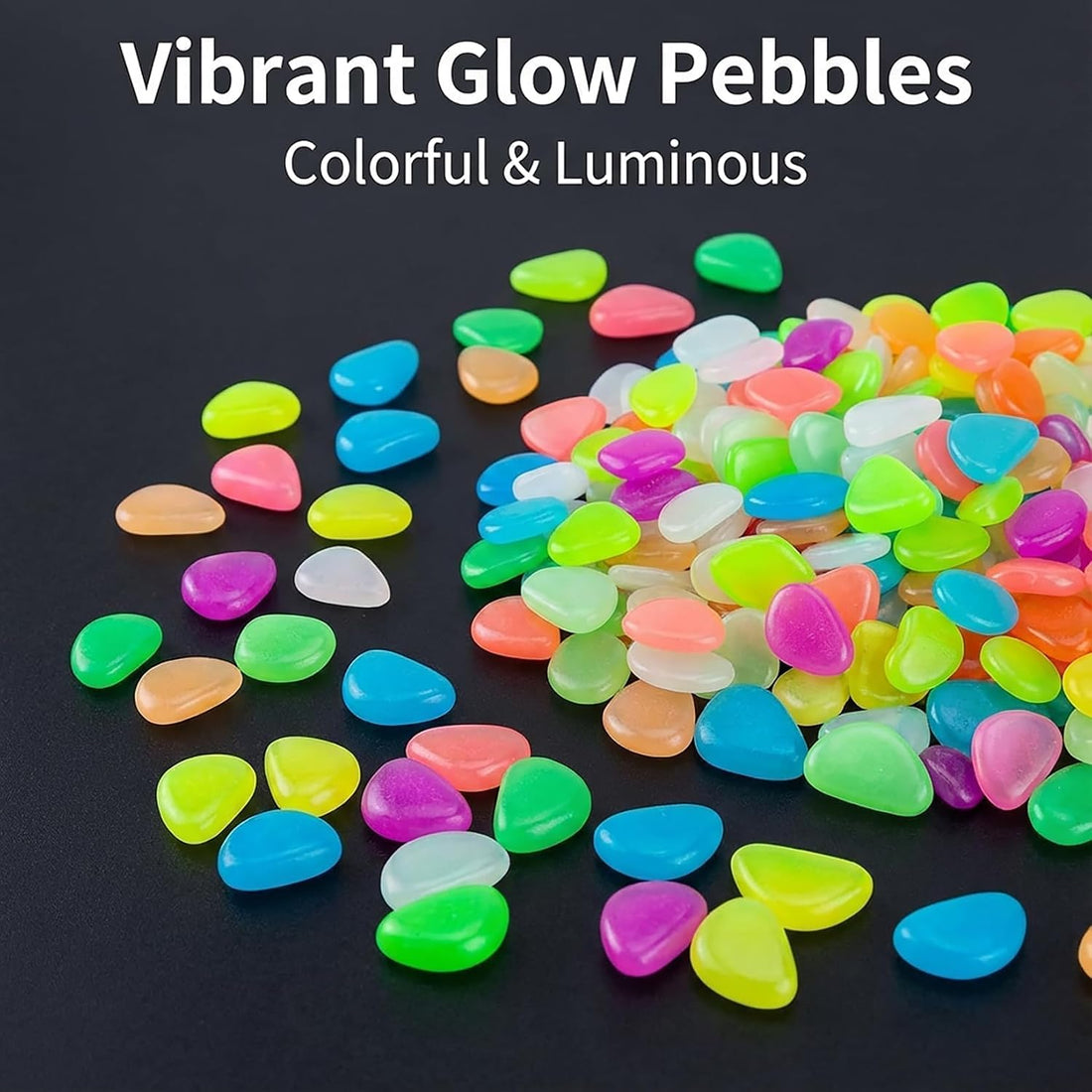 Sukh 200 PCS Luminous Stones Rocks