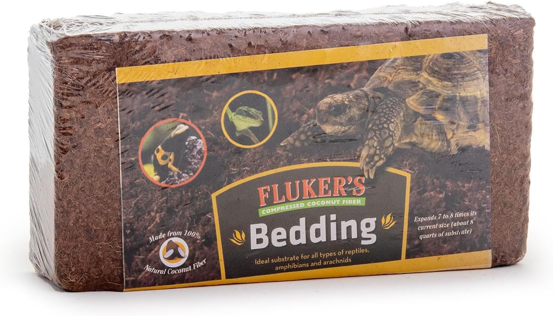 Fluker's Repta-Bed Coconut Fiber, All Natural Bedding for Reptiles