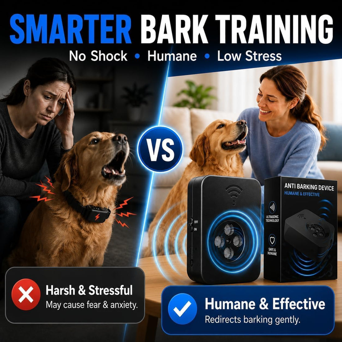 Smart Anti Barking Device for Dogs