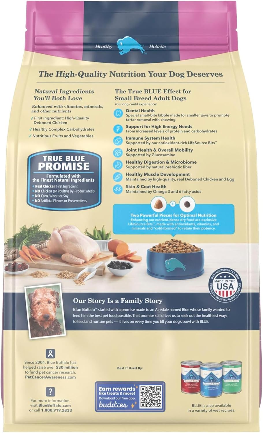 Blue Buffalo Life Protection Formula Chicken & Brown Rice Small Breed