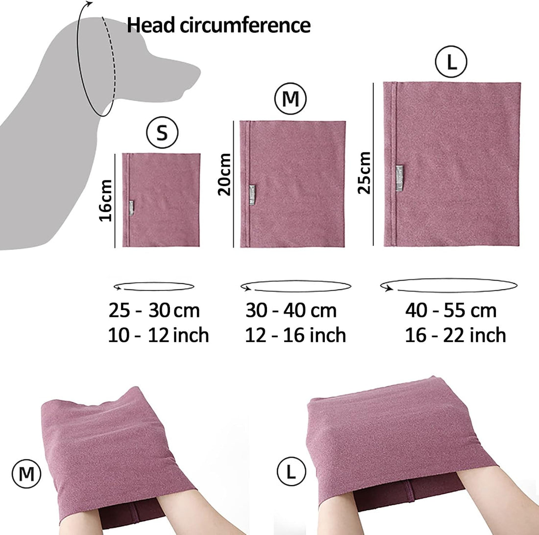 Dog Ear Cover for Anxiety Relief