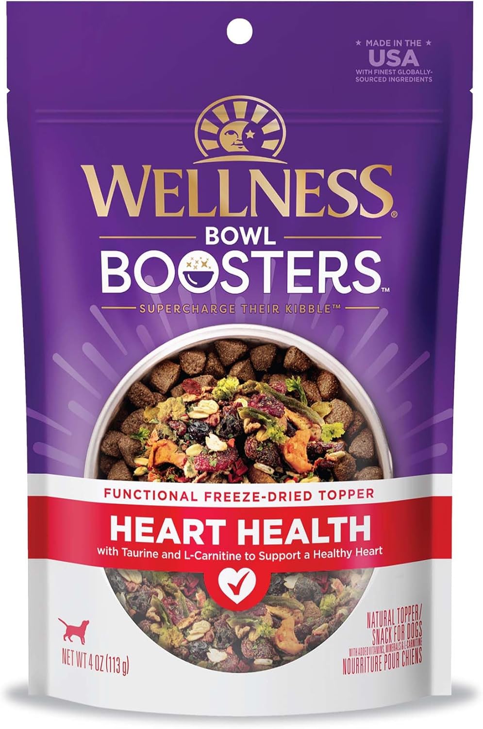 Wellness Bowl Boosters Bare Freeze Dried Dog Beef Food Topper