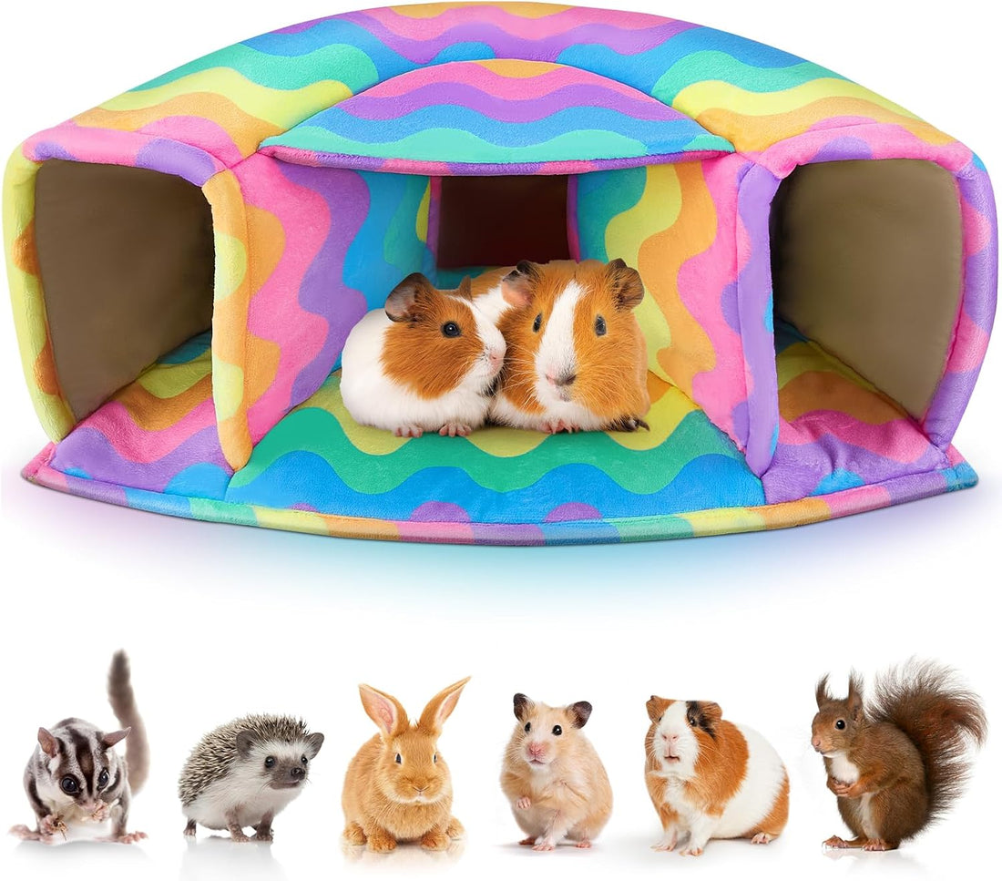 Unicorn Catcher Washable Guinea Pig Hideout Large Cozy Bed for Small