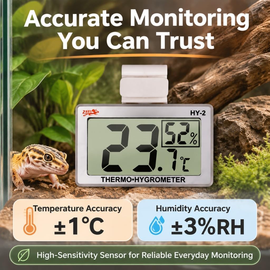 Reptile Thermometer Hygrometer