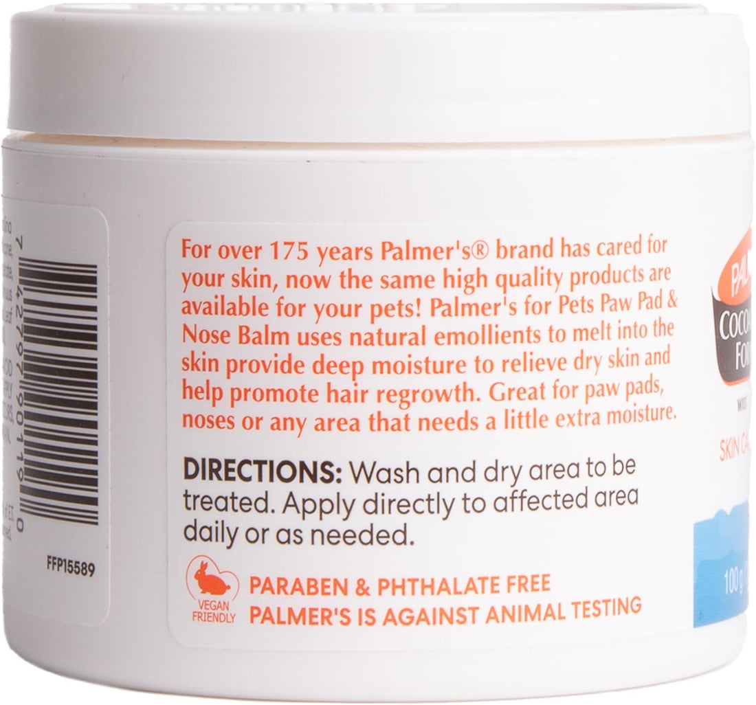 Palmers for Pets Cocoa Butter Paw Pad and Nose Balm for Dogs