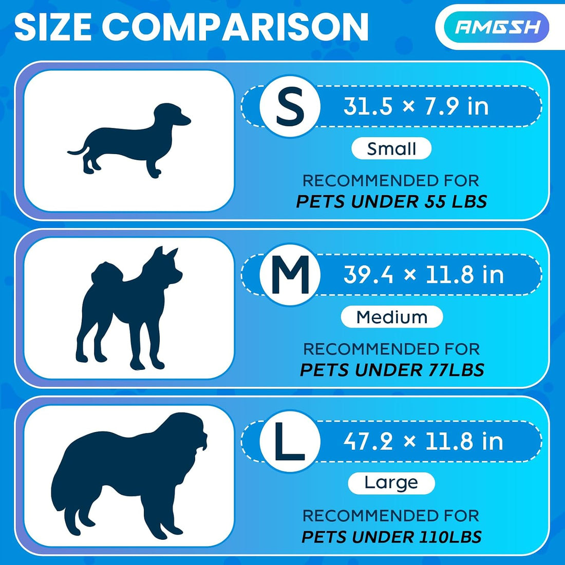 Large Foldable Dog Swimming Pool Pool, Whelping Box, 47.2" x 11.8"
