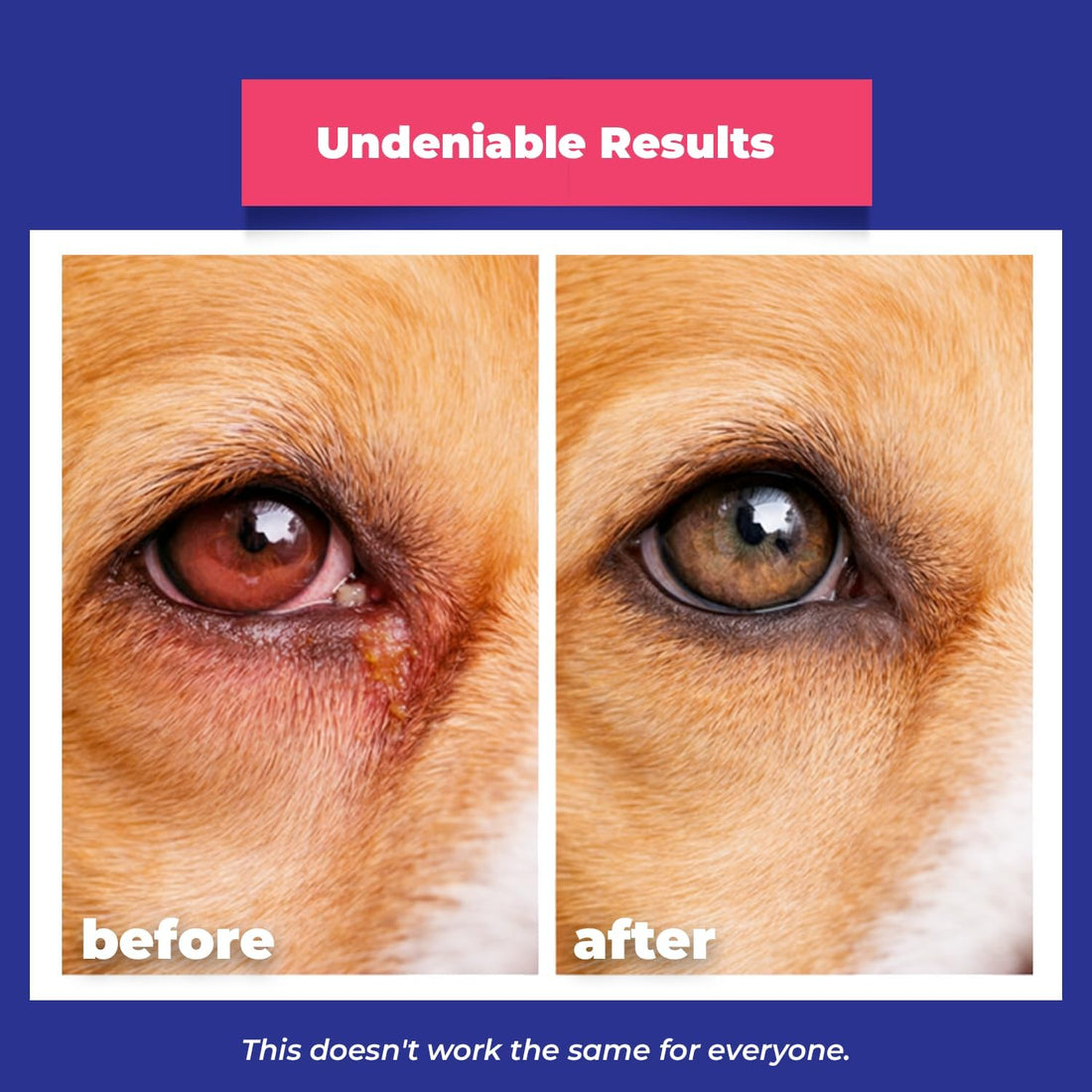 QUQU Natural EYEMYCIN Pet Eye Health for Dogs, Cats, Cattle, Sheep