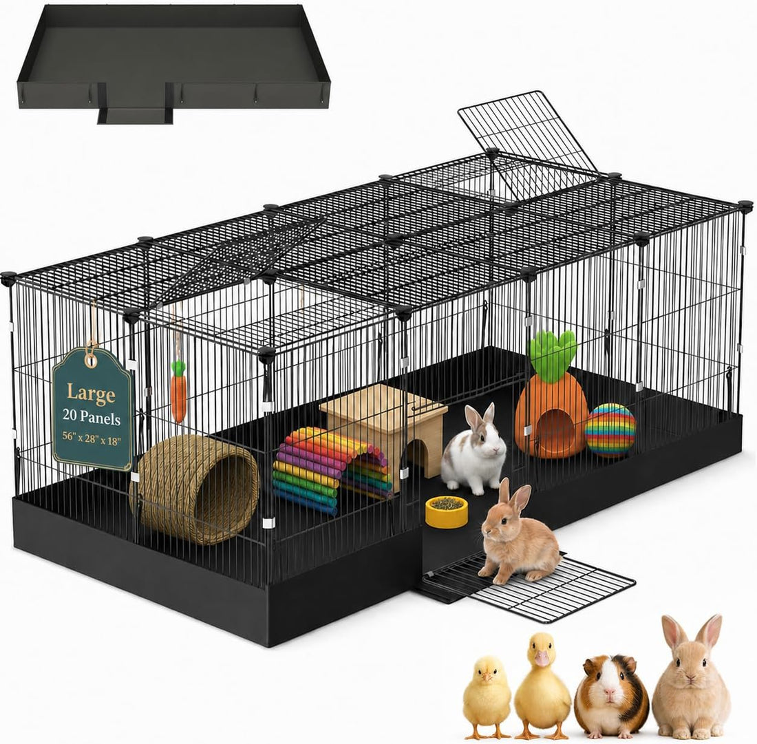 20 Planes Guinea Pig Cages Enclosed Hamster Cage with Door