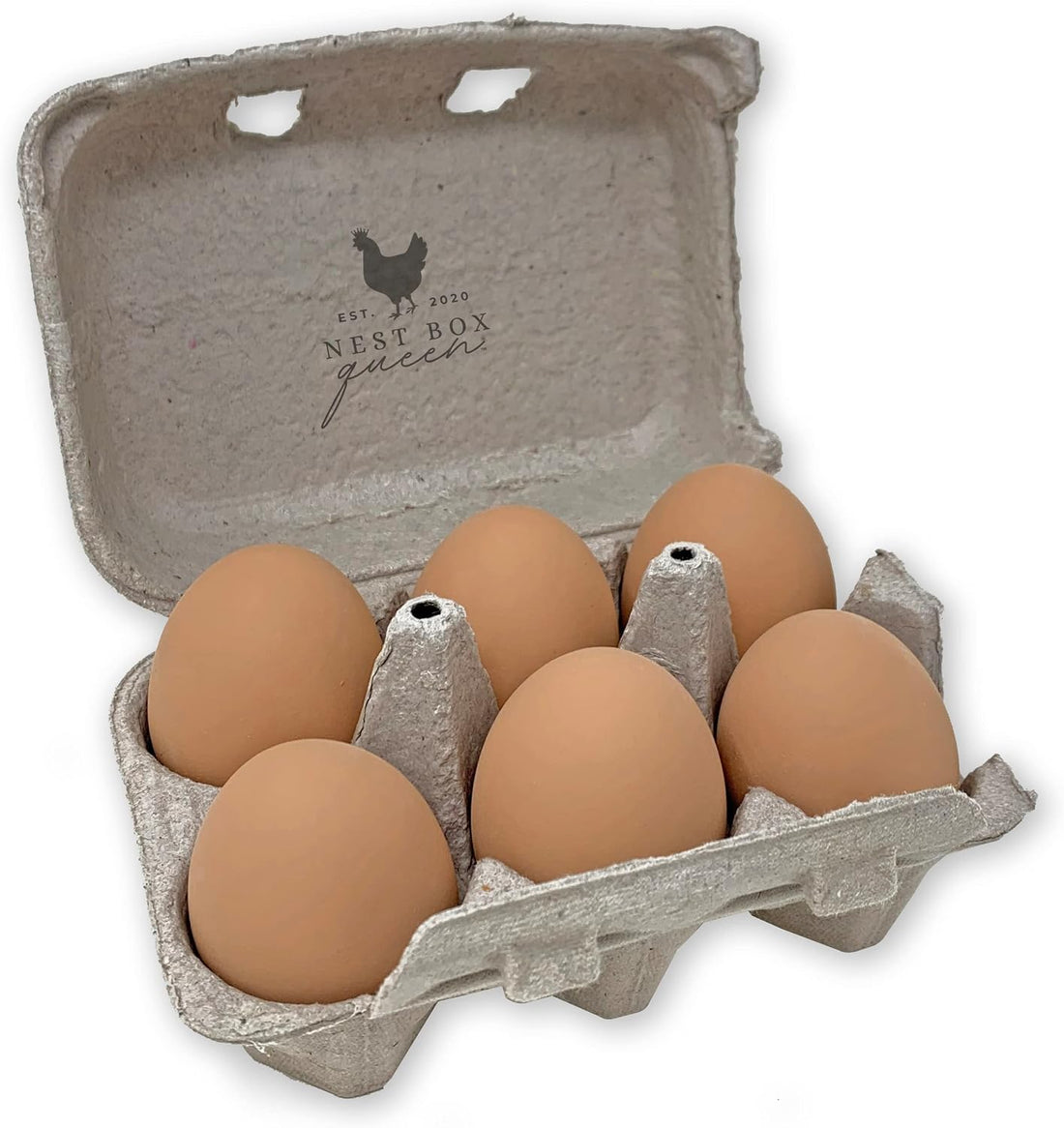 Nest Box Queen Ceramic Chicken Nest Eggs for Nest Box Training