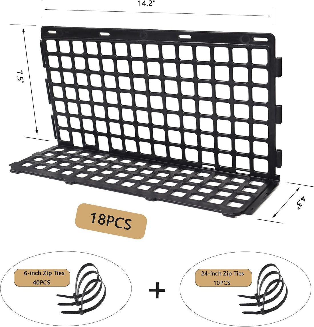 18 PCS Pet&Toy Blocker for Under Bed
