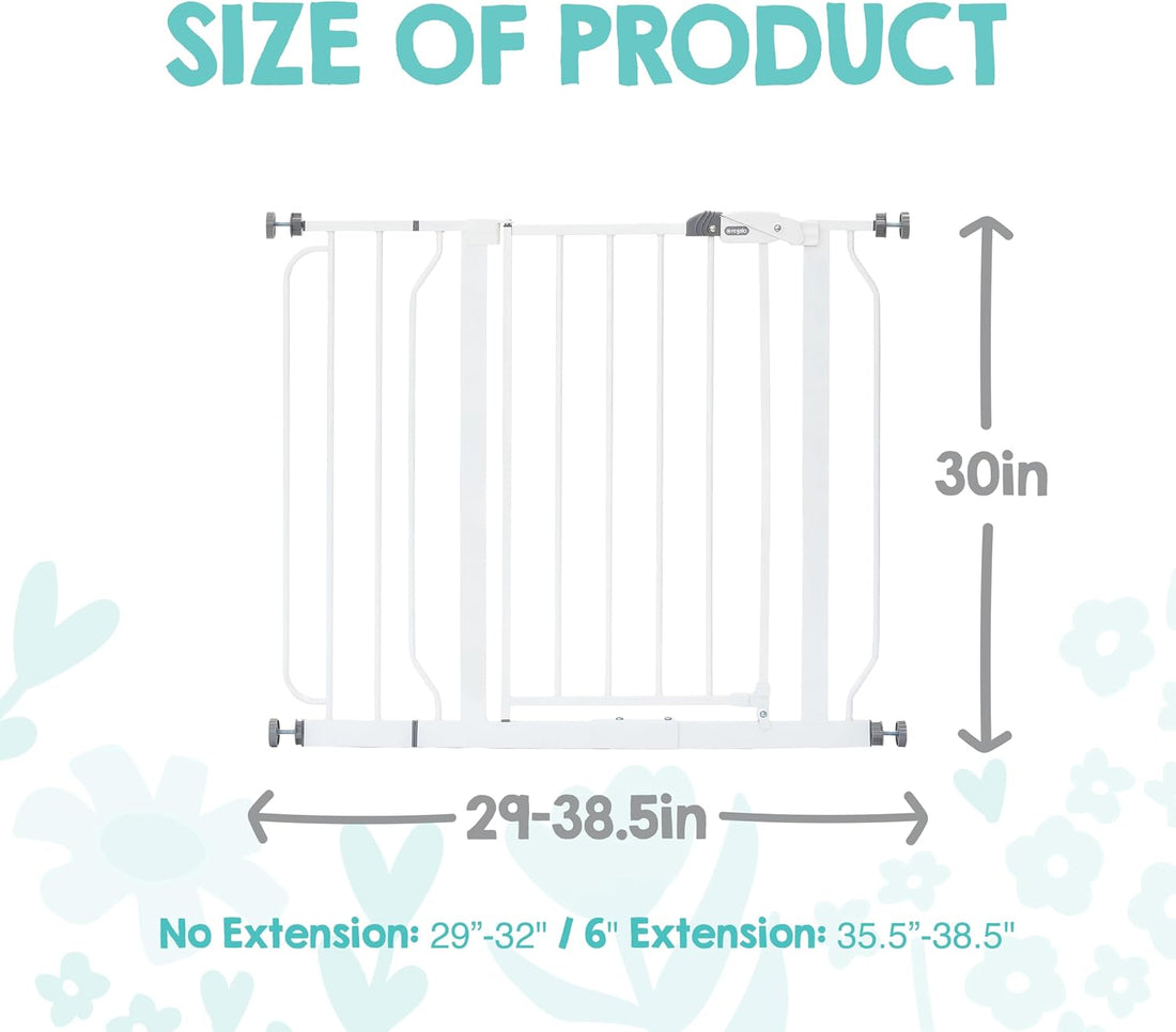 Regalo Safety 29-38.5" Baby Gate for Doorways & Bottom of Stairs