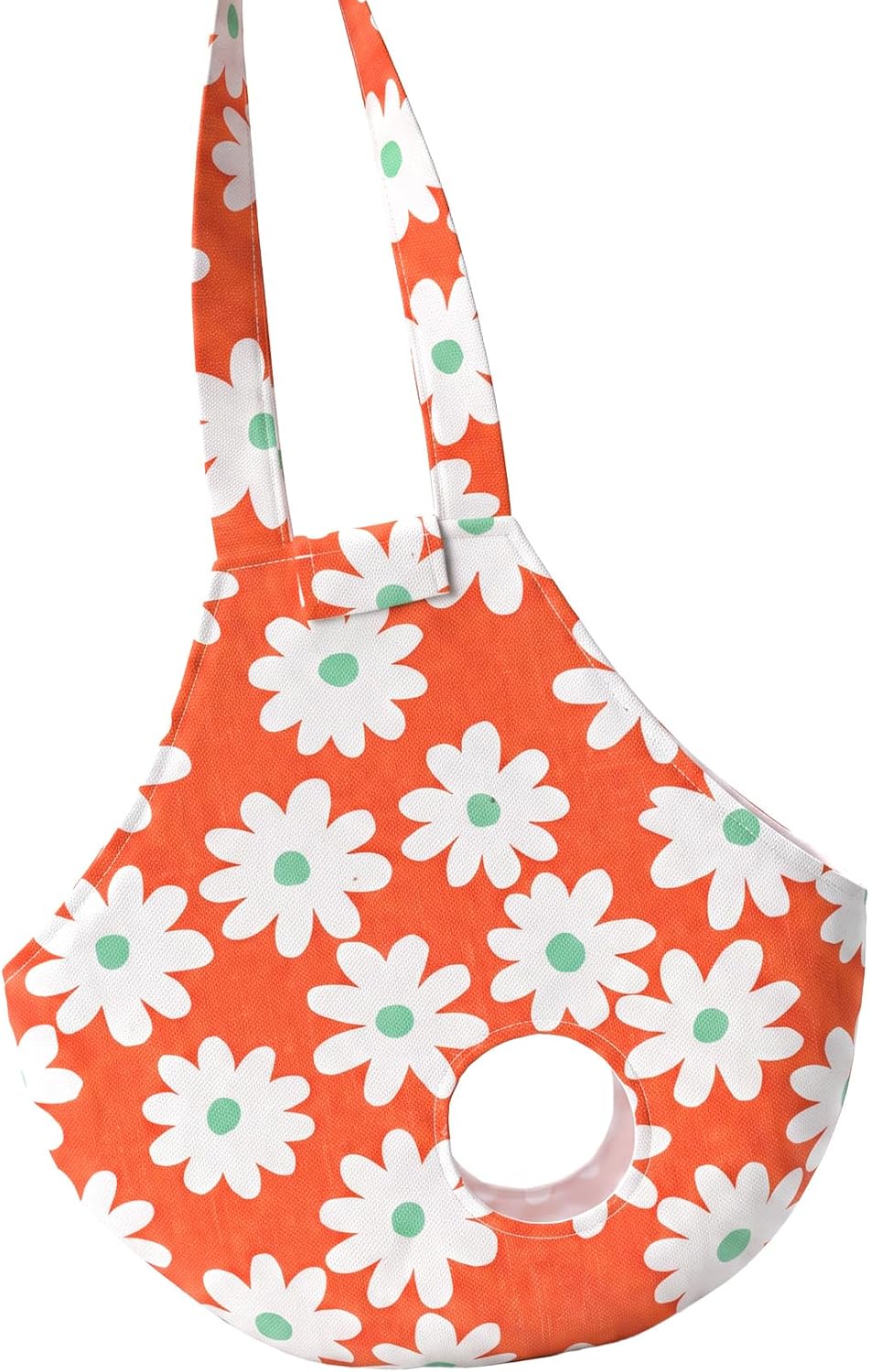 Chicken Purse, Canvas Chicken Carrier Bag (Orange)