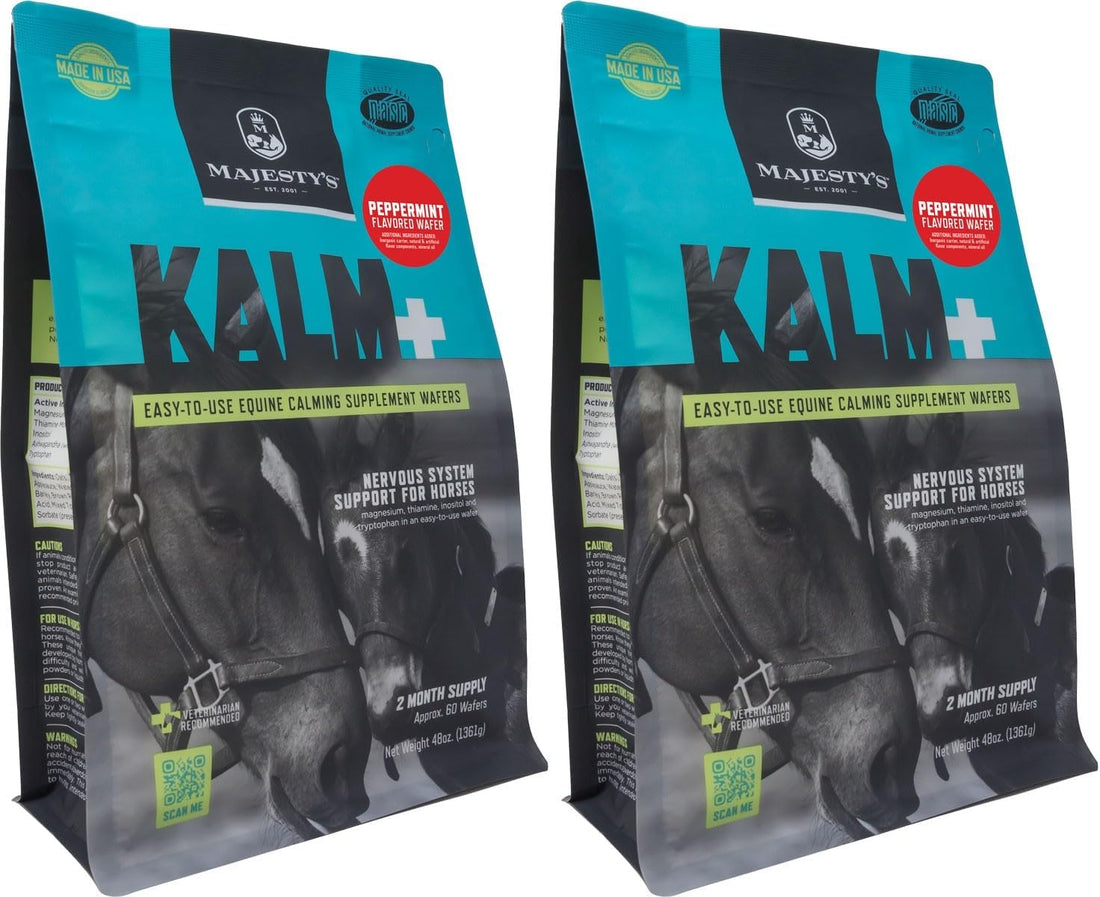 Majesty's KALM+ Wafers- Horse/Equine Balanced Behavior and Normal