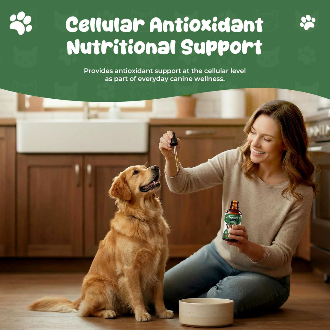 Homibabis Vitamin E Supplement for Dogs Liquid