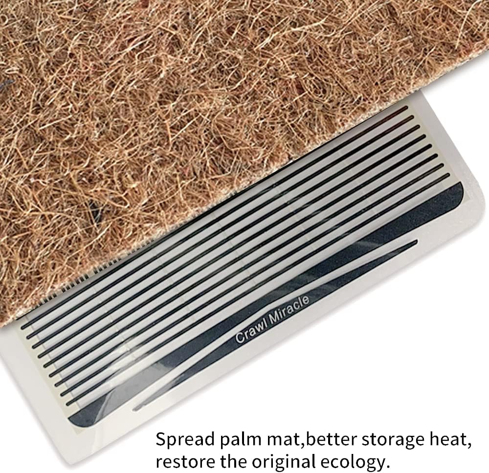 Reptile Heat Pad, Adjustable Temperature Control Lizard Terrarium
