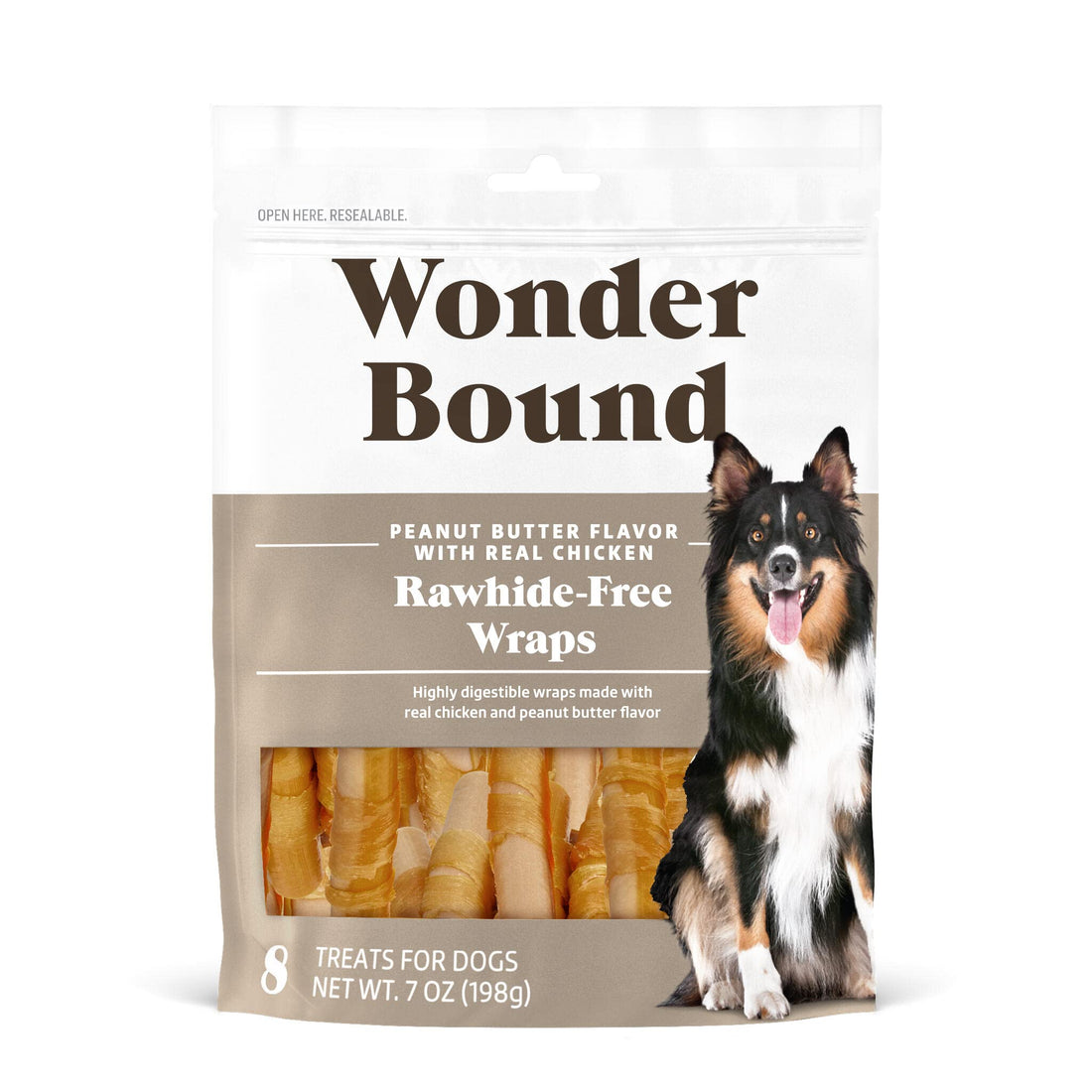 Wonder Bound Chicken Wrapped Medium Sticks, Peanut Butter Flavor