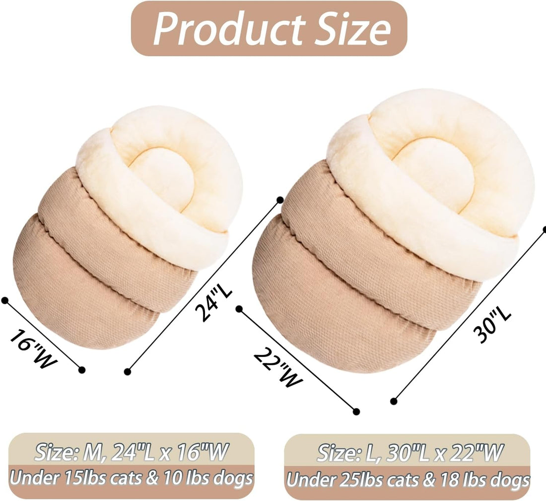 Romaneco Bed for Dog and Cat, Pet Bed