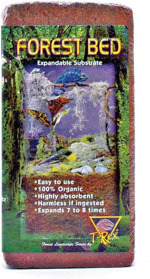 T-Rex Reptile Terrarium Substrate Bedding- Forest Bed - Brick