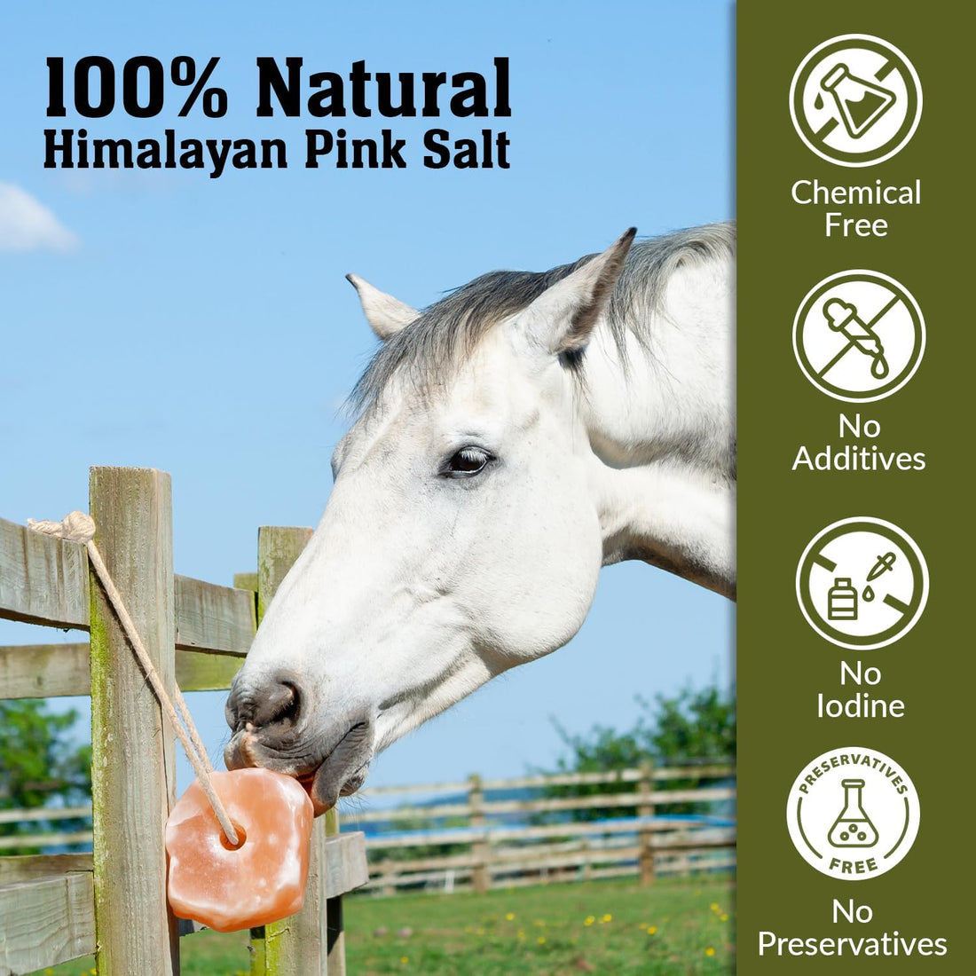 Animal Licking Salt Mineral Rock,100% Natural Rock Salt