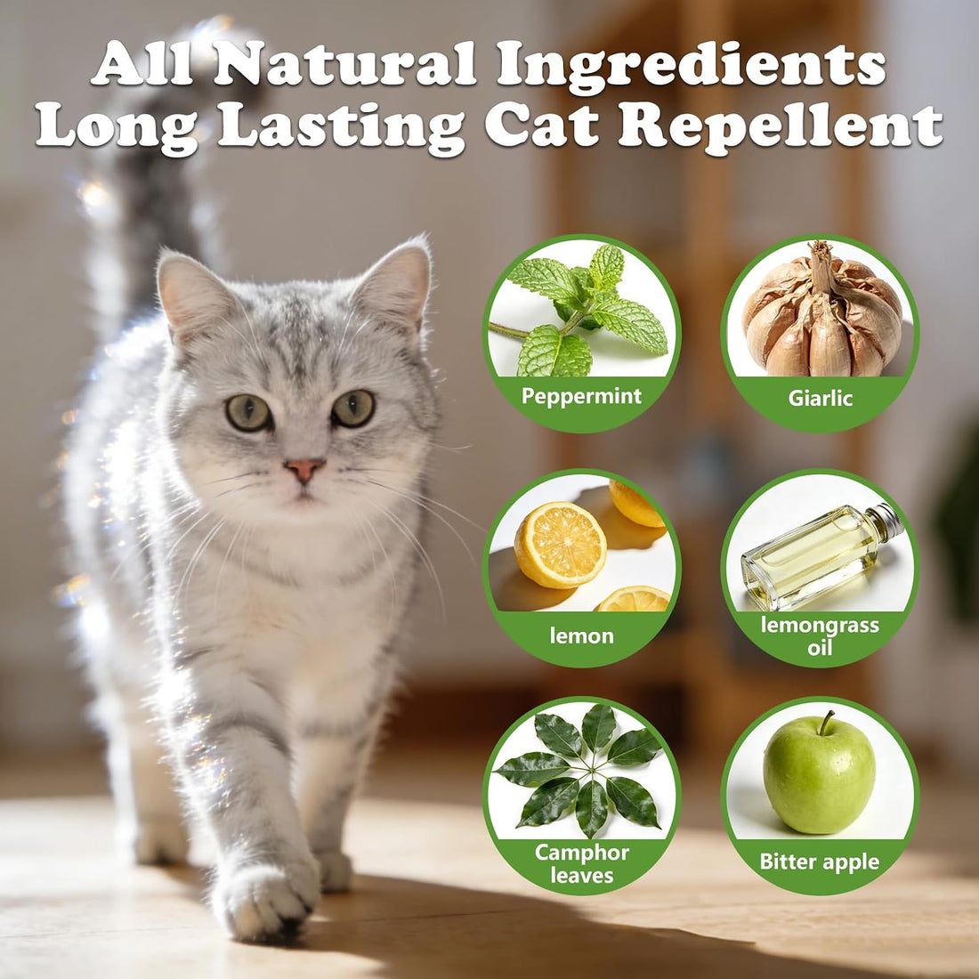 Cat Deterrent Outdoor Indoor