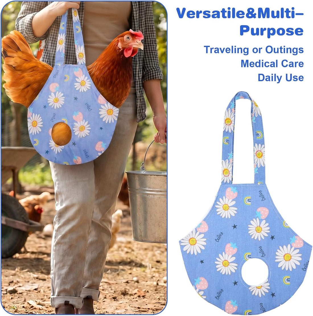Chicken Carrier Bag Chicken Purse Carrier Sling
