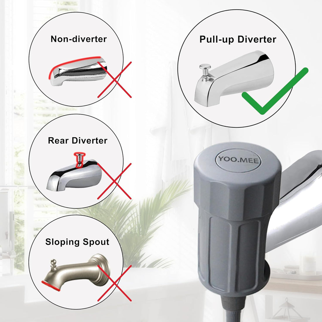 YOO.MEE Pets Shower Attachment